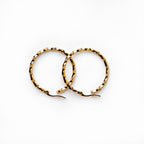 Brinco Argola Zuri Banhado a Ouro 18K