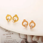 Brinco Imperial Romano com Cristais de Zircônia