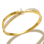 Bracelete Números Romanos Banhado a Ouro 18k