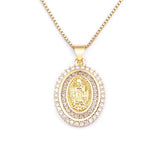 Colar com Pingente Nossa Senhora de Aparecida