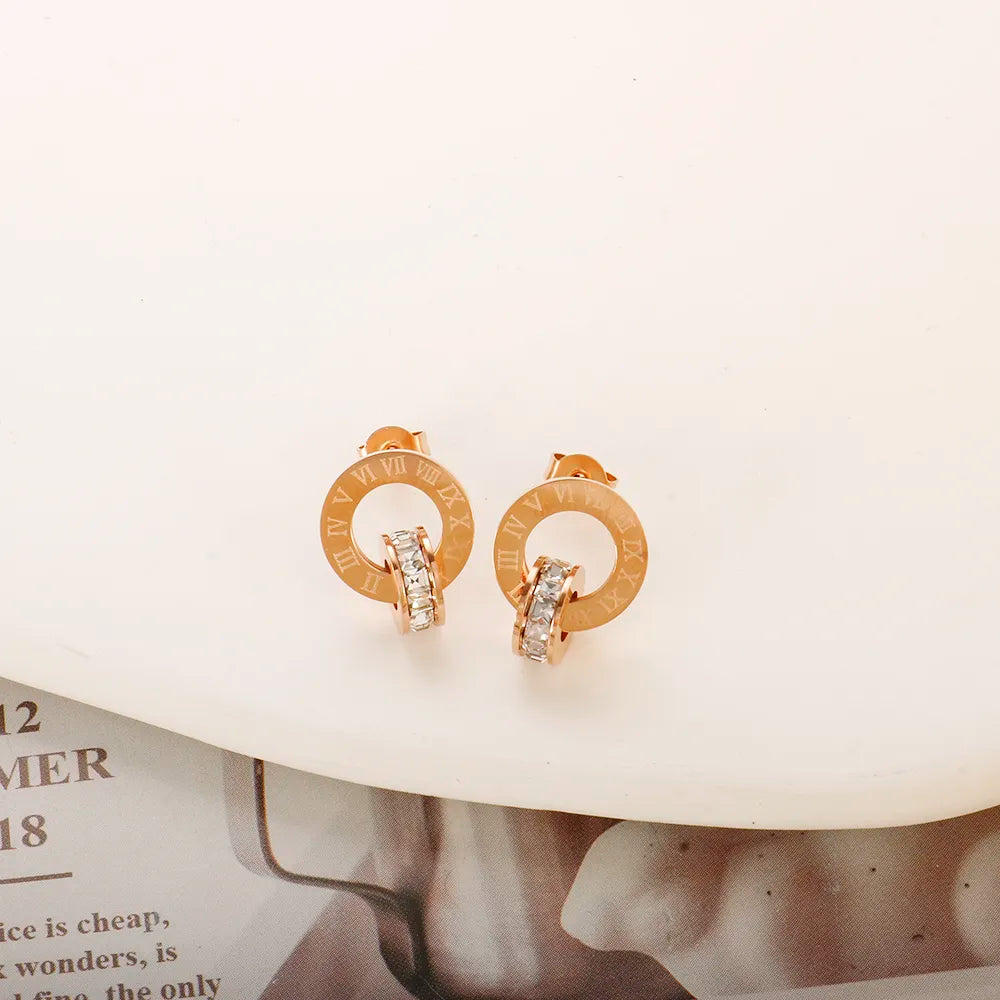 Brinco Imperial Romano com Cristais de Zircônia