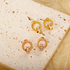 Brinco Imperial Romano com Cristais de Zircônia