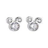 Brinco Mickey - Prata 925