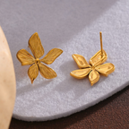 Brinco Flor Dourada